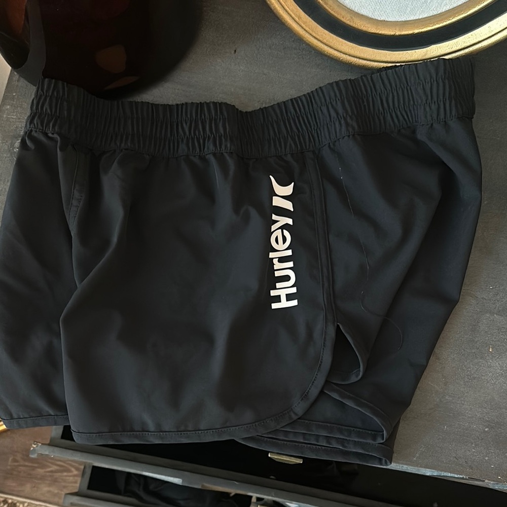Hurley Black Athletic Shorts